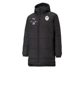 PUMA Bench Jacke Kids Schwarz Weiss F03