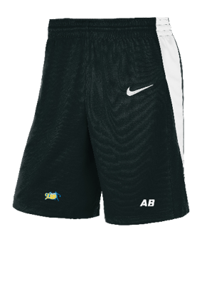 Nike Team Basketball Stock Short Schwarz F010