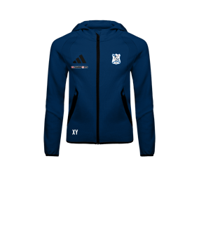 adidas Tiro Travel Jacke Kids Dunkelblau