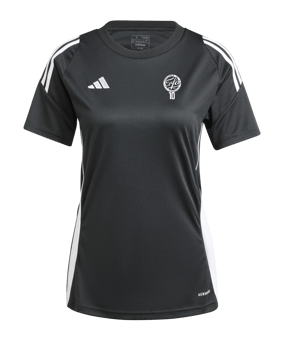 adidas Tiro 24 Trikot Damen Schwarz Weiss