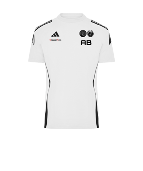adidas Tiro 24 T-Shirt Weiss Schwarz