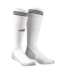 adidas Adisock 18 Stutzenstrumpf Weiss Schwarz - weiss
