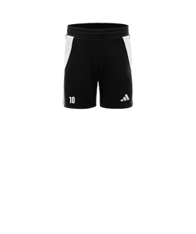 adidas Tiro 24 Short Kids Schwarz Weiss