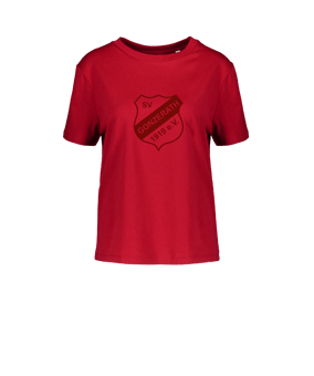 Merch Muser T-Shirt Women Red | #toneintone