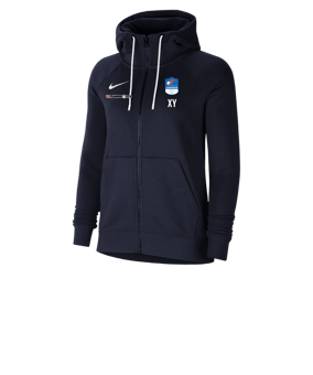 Nike Park 20 Fleece Kapuzenjacke Damen Blau F451