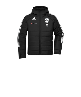 adidas Tiro 24 Winterjacke Kids Schwarz Weiss