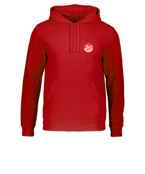Merch Drummer 2.0 Hoody Red | #wirkommenvondernerde