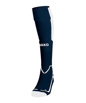JAKO Lazio Stutzenstrumpf Blau Weiss F49 - blau