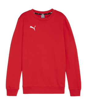PUMA teamGOAL Casuals Sweatshirt Kids Rpt F01 - rot