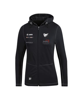 JAKO Run 2.0 Kapuzenjacke Damen Schwarz F08