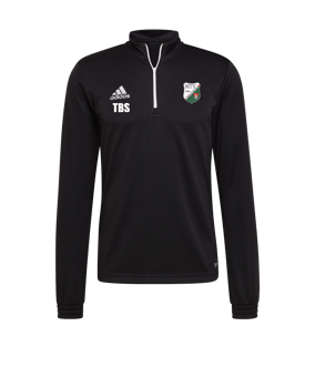 adidas Entrada 22 HalfZip Sweatshirt Schwarz
