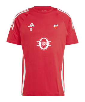 adidas Tiro 24 T-Shirt Rot Weiss