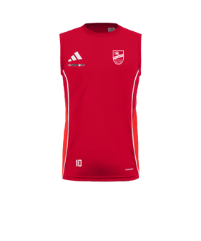 adidas Tiro 25 Competition Tanktop Rot