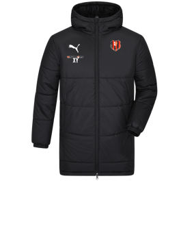 PUMA Bench Jacke Schwarz Weiss F03