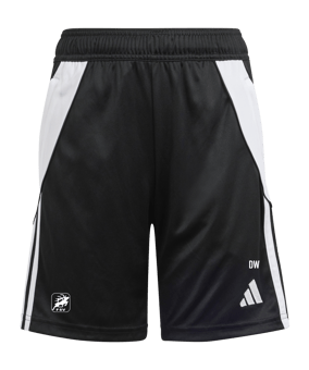 adidas Tiro 24 Training Short Kids Schwarz Weiss