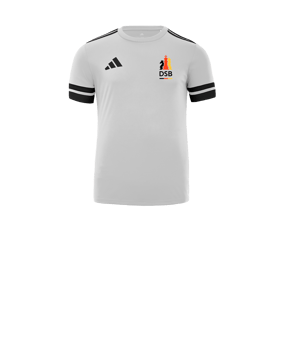 adidas Squadra 25 Trikot Kids Weiß Schwarz