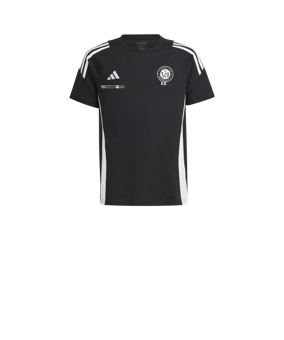 adidas Tiro 24 T-Shirt Kids Schwarz Weiss