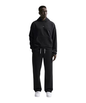 Nike Standard Issue Brushed Open Hem Manguera Nero C010 - nero