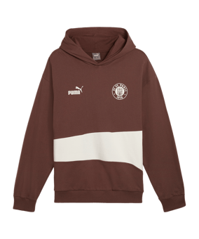 PUMA FC St. Pauli ftblCulture+ Hoody Braun F09 - braun