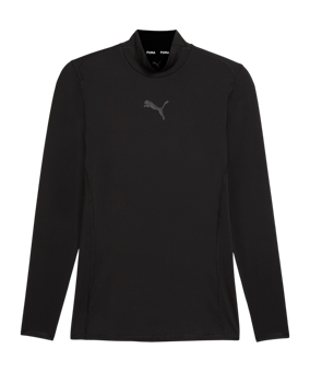 PUMA teamLIGA26 Baselayer LS Warm T-Shirt Schwarz F03 - schwarz