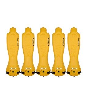 Cawila LIGA Airdummies | 5er Set | 1,85 | Gelb | Inkl. Tasche und Pumpe - gelb
