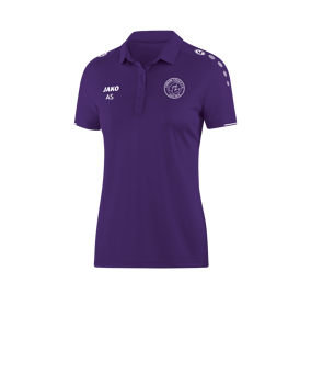 JAKO Classico Poloshirt Damen Lila F10