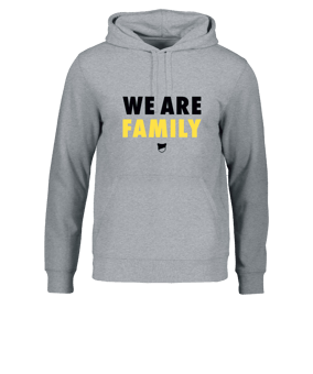 Merch Drummer 2.0 Hoody Heather Grey | #family