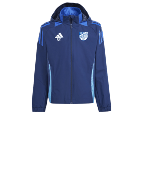 adidas Tiro 24 Competition Allwetterjacke Kids Blau