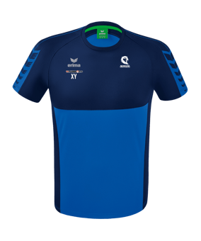 Erima Six Wings T-Shirt Kids Blau Dunkelblau