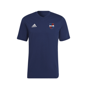adidas Entrada 22 T-Shirt Blau