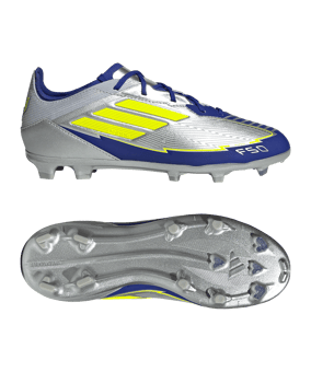 adidas F50 Elite FG Messi Kids Silber - silber