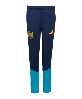 adidas Spanien Tiro Trainingshose Kids Blau - blau