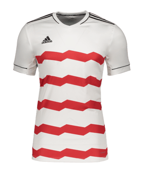 adidas Custom Trikot Weiss - weiss