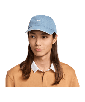 Nike Club Unstructured Denim Cappello Blu C429 - blu