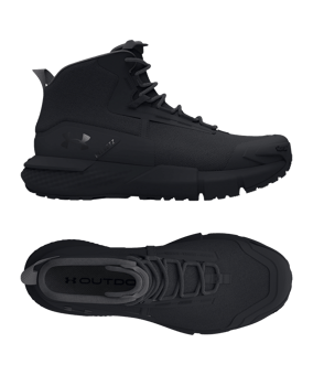 Under Armour Charged Valsetz Mid Schwarz - schwarz