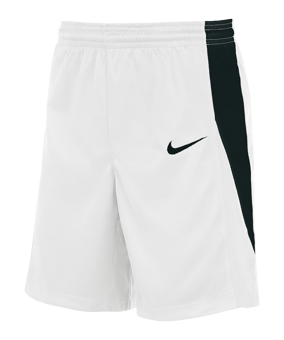 Nike Team Basketball Stock Short Kids Weiss F100 - weiss