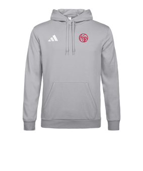 adidas Entrada 26 Hoody Grau