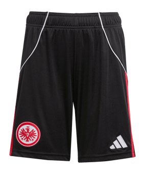 adidas Eintracht Frankfurt Short Home 2025/2026 Kids Schwarz - schwarz