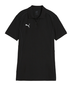 PUMA teamFINAL Casuals Poloshirt Damen Schwarz F03 - schwarz