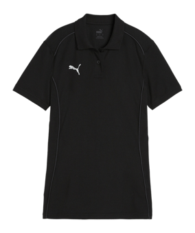 PUMA teamFINAL Casuals Poloshirt Damen Schwarz F03 - schwarz