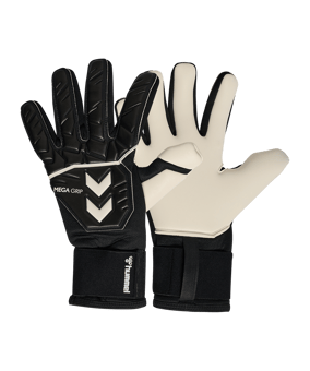 Hummel hml Mega Grip Torwarthandschuhe Schwarz F2114 - schwarz