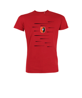 Merch Creator 2.0 T-Shirt Red | #lines