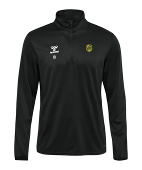 Sweat à capuche zippé Hummel hmlESSENTIAL noir F2001