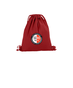 Merch Organic Premium Cotton Gymsack Classic Red | #logo4c