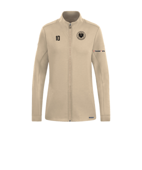 JAKO Pro Casual Jacke Damen Beige F385 