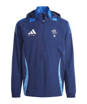 adidas Tiro 24 Competition Allwetterjacke Blau