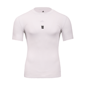 adidas Techfit Longsleeve Weiß