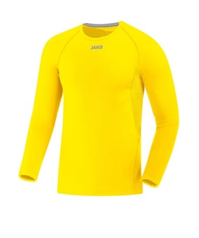 JAKO Compression 2.0 Longsleeve Gelb F03 - gelb