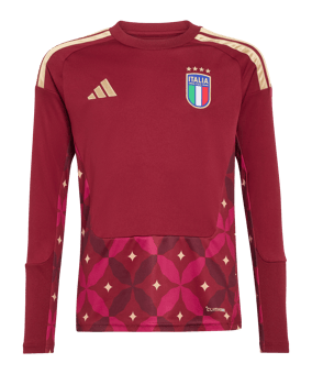 adidas Italien Torwarttrikot Langarm Home WM 2026 Kids Rot - rot