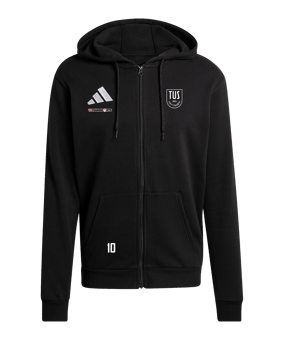 adidas Entrada 26 Kapuzenjacke Schwarz